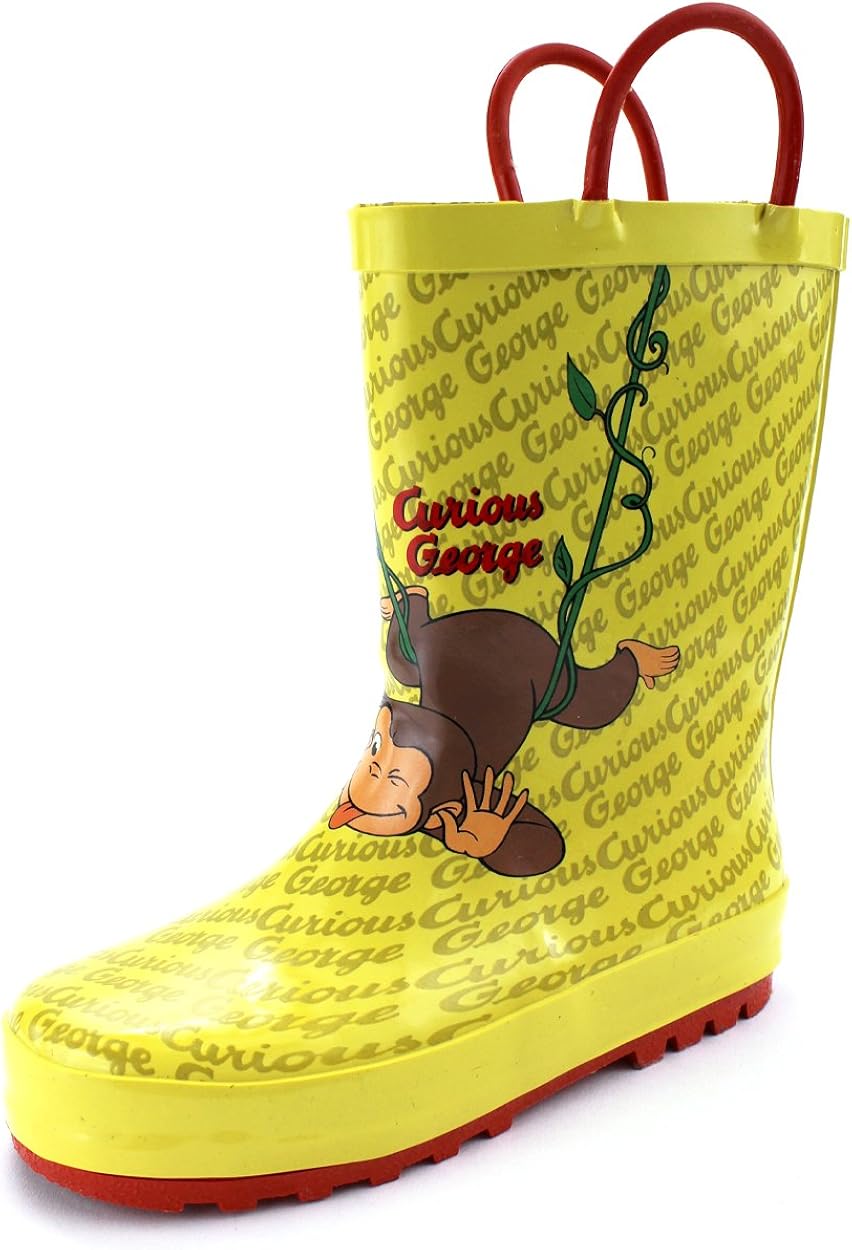 Curious Kids Rain Boots (7/8 M US