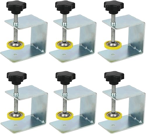 Miniatura 1 de Abrazaderas de instalación de cajones de gabinete, abrazadera de cara, herramienta de instalación de gabinete, guía de agujeros de taladro flexible,