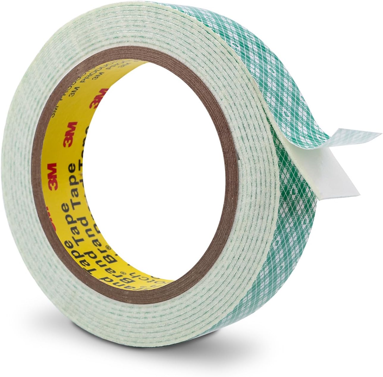 Double Sided Foam Tape Compatible with 3M 25mm x 300cm Double Coated Urethane Strong Adhesion Heavy Duty Polyurethane Adhesive Tape Packing Material White for Packing Manufacture Use Cushioning