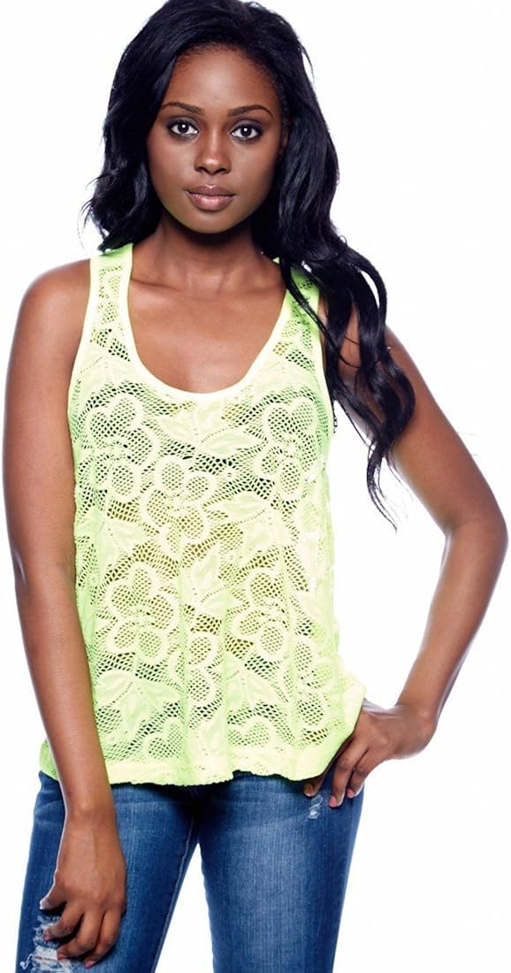 fishnet tank top womens
