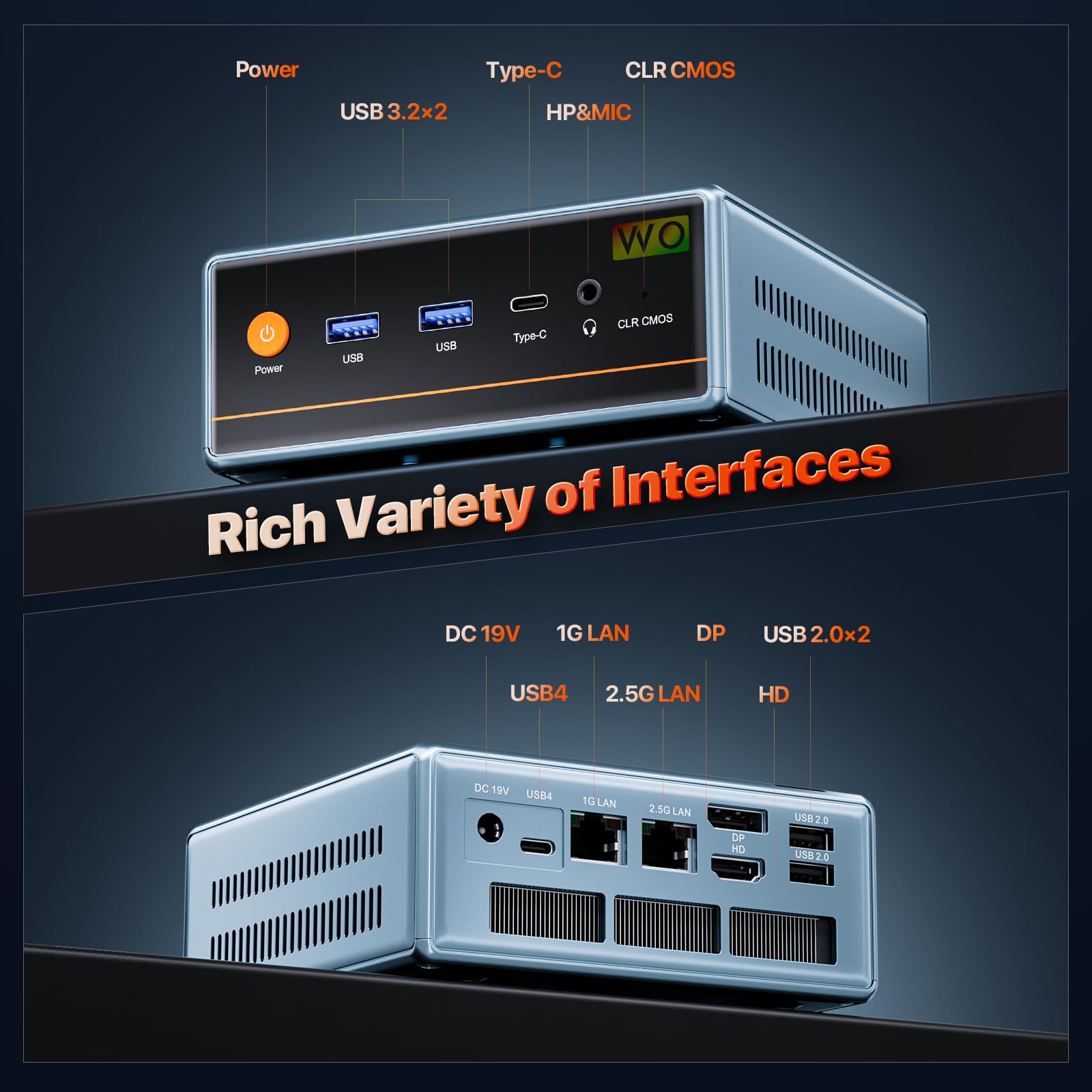 Amazon.com: Trycoo WO4 Mini Desktop Computer with AMD Ryzen 9