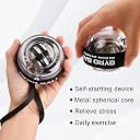 Wisebom Hand Exercise Gyroscopes, Gyro Ball Wrist Ball Wrist Exercises with Automatic Start Strength Ball, Hand Reeducation Ball for Bodybuilding Muscle Arms gallery image