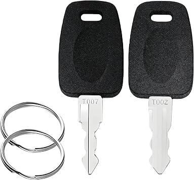 2PCS Universal Master Luggage Keys for TSA007 TSA002 Locks, Suitcase Locks with Keys Universal TSA007 Master Key Compatible with Luggage Suitcase Password (Black)