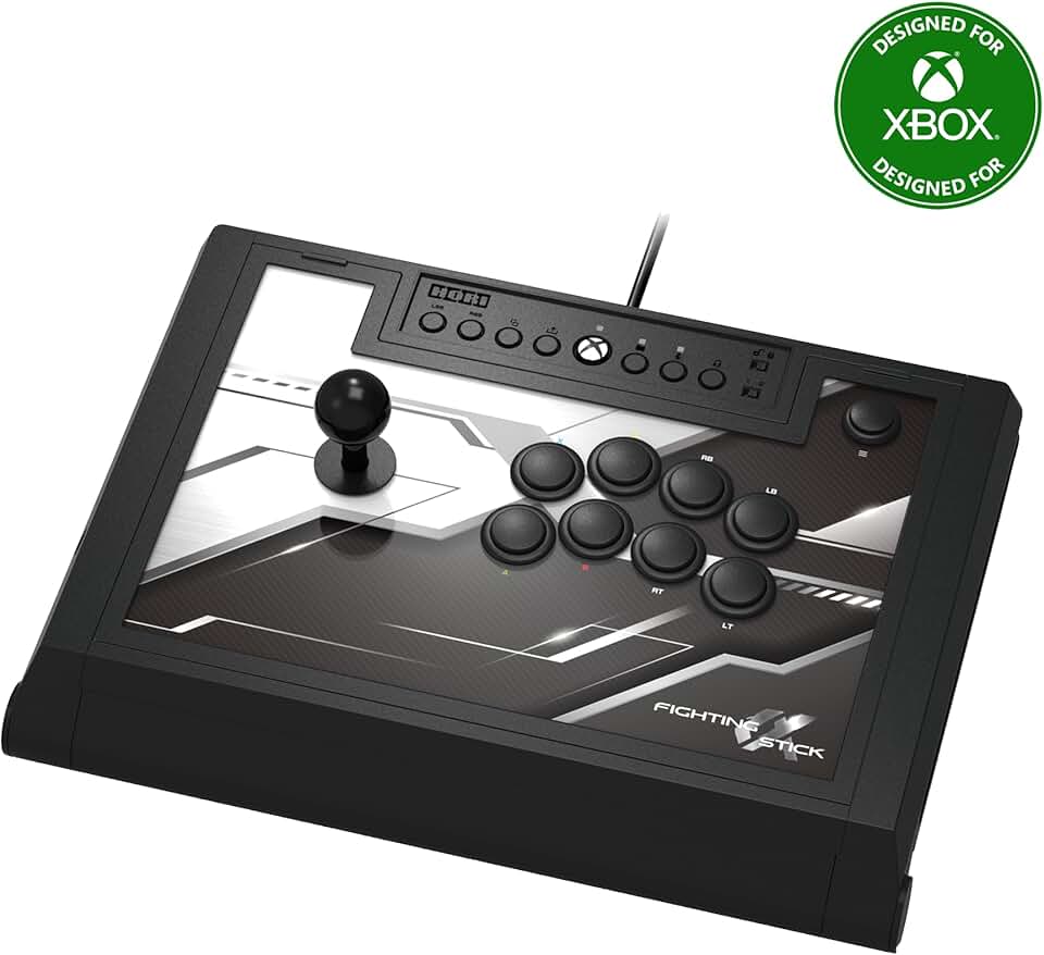 HORI Fighting Stick alpha Designed for Xbox Series X|S - Officially Licensed by Microsoft
