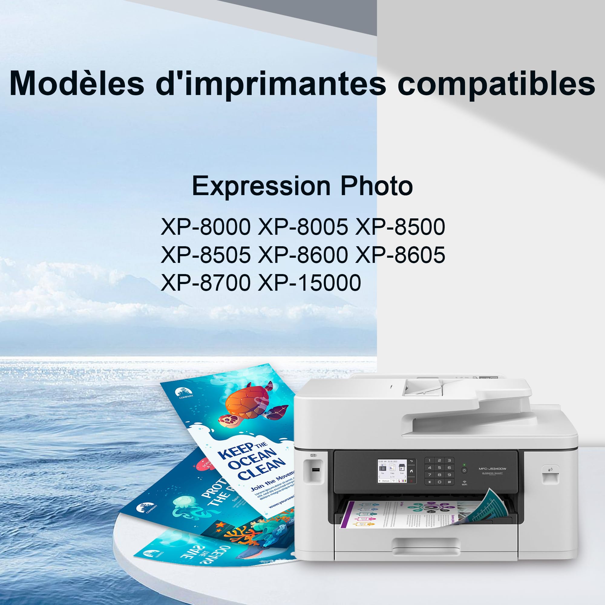 Uiprint 378XL Cartucce d'inchiostro compatibili Epson 378 XL per Expression Photo XP-8500 XP-8600 XP-8505 XP-8605 XP-8700 XP-8000 XP-8005 XP8500 XP8600 XP8505 XP8605 XP8000 XP8005 XP8700 XP15000