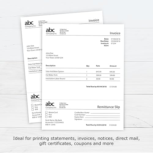 Miniatura 8 de PrintWorks Professional Papel perforado de 3", 500 hojas, 24 libras, blanco (04168)