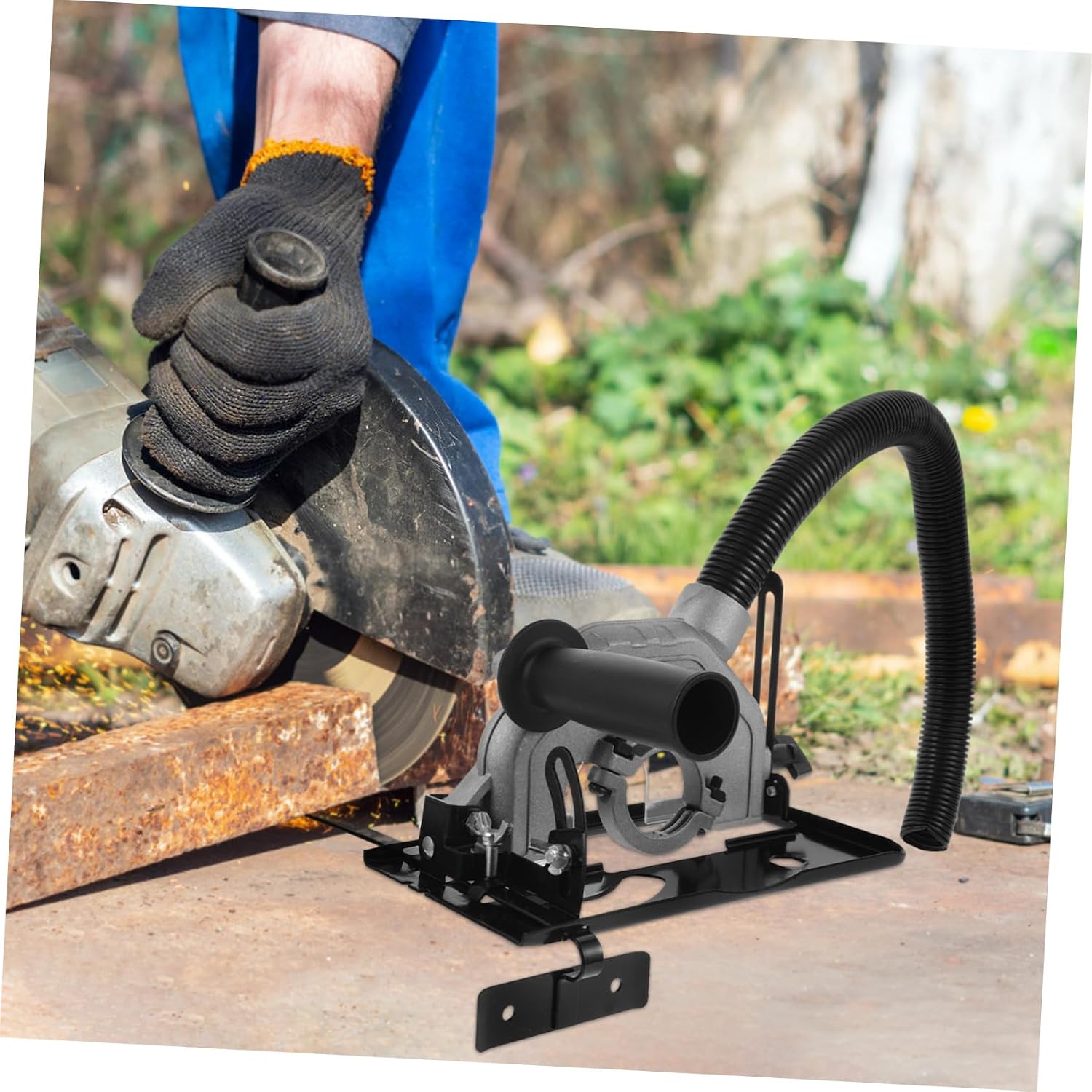 Angle Grinder Stand Tile Grinding Fixed Holder Woodworking Tools Accessory