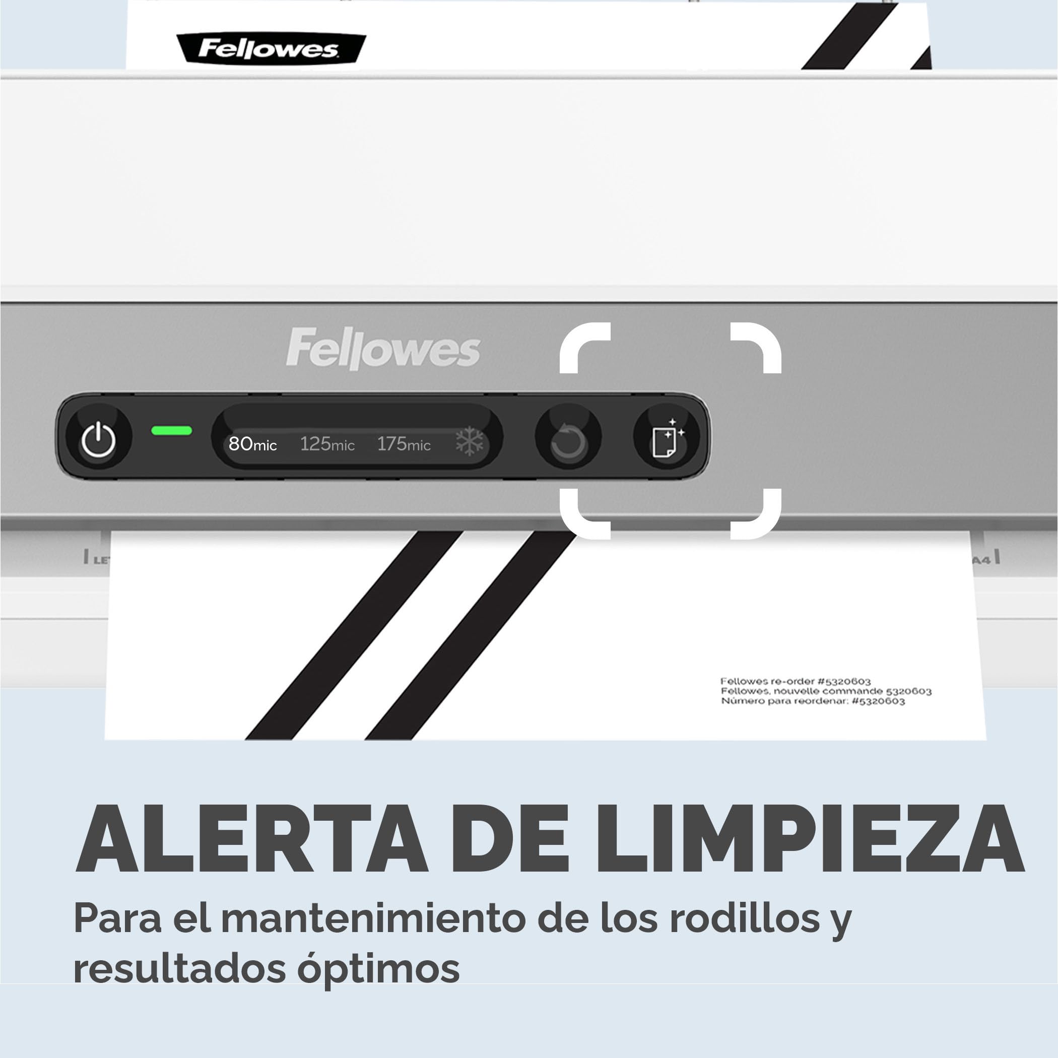 Fellowes Amaris A3 Plastificadora Documentos 80-175 Micras Uso Intensivo 1 Minuto