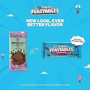 Amazon.com : Feastables by MrBeast Milk Chocolate KING Size