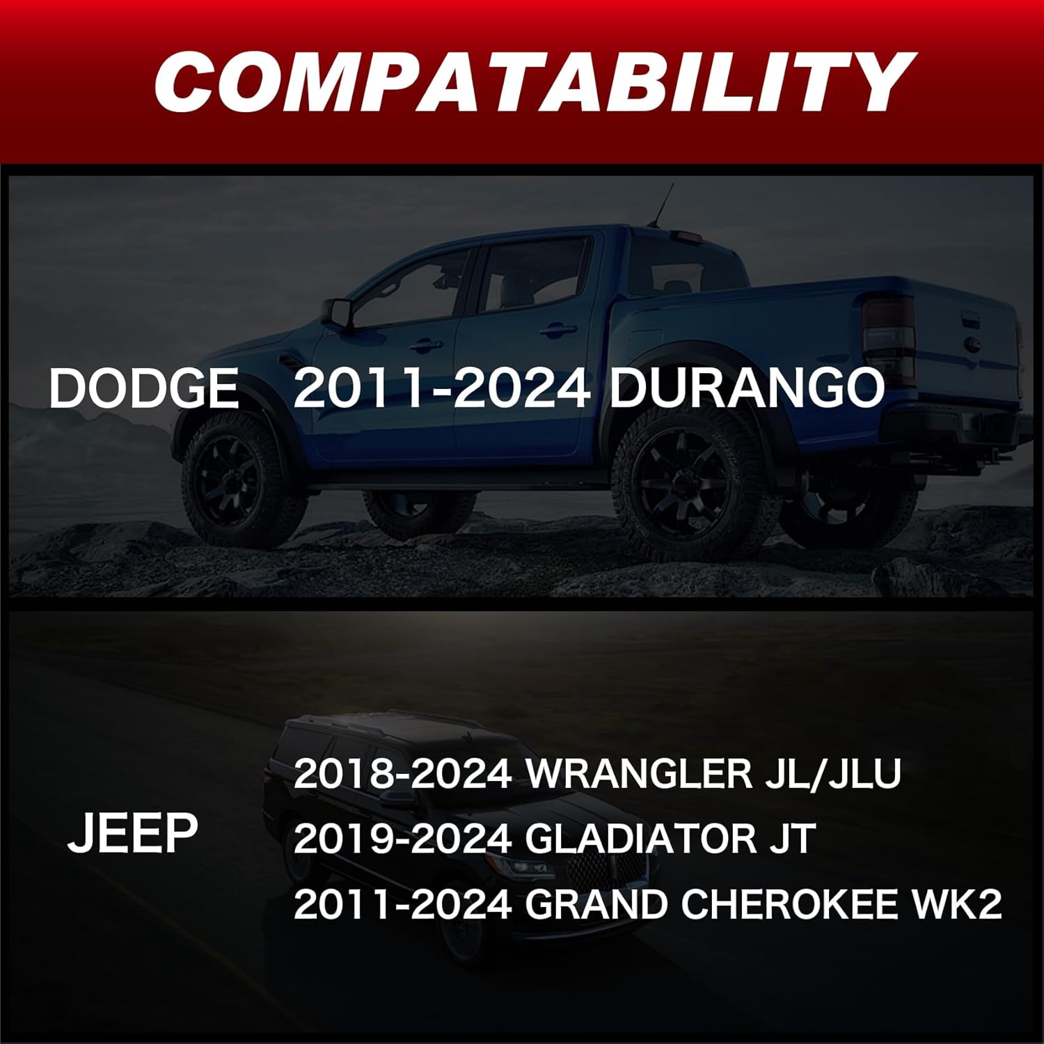 4pcs 1.5 inch 5x5 Hubcentric Wheel Spacers for 2018-2024 Wrangler JL/JLU, 2019-2024 Gladiator JT, 5x127mm Forged Wheel Spacer with 14x1.5 Studs & 71.5mm for 2011-2024 Grand Cherokee WK2 Durango