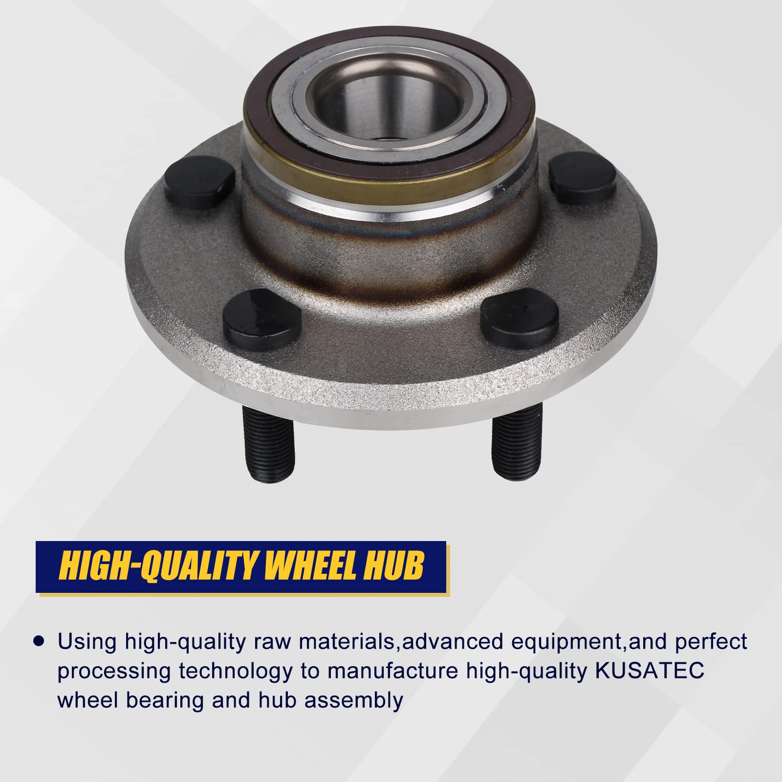 Amazon.com: KUSATEC 513224 Front 2PCS Wheel Bearing and Hub 
