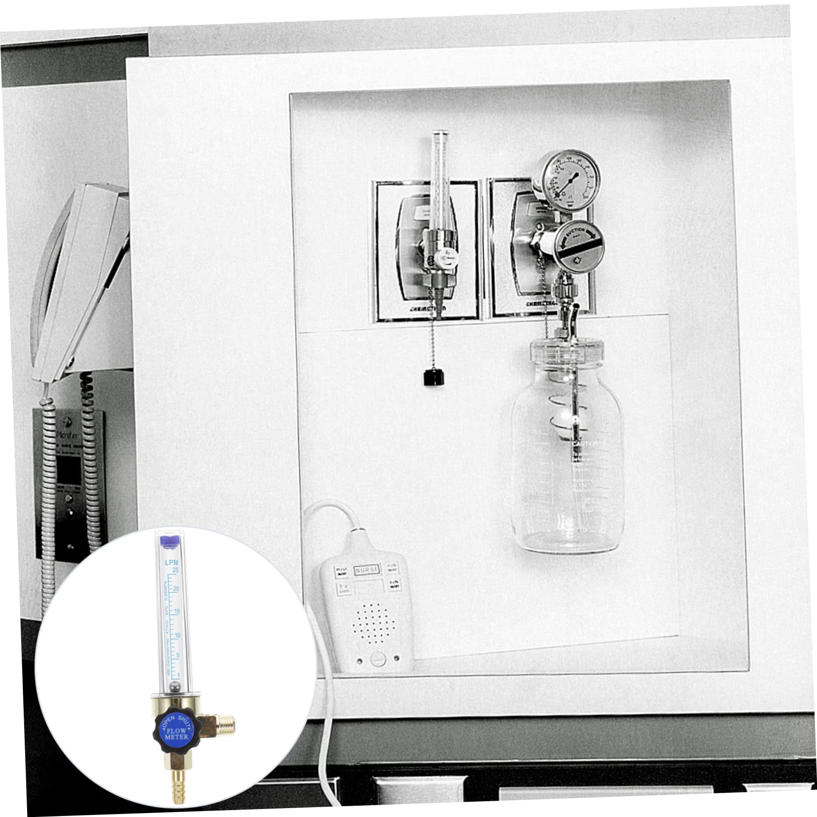 Regolatore Di Flusso Argon E Anidride Carbonica Flussimetro Gas Con Indicatore Di Pressione Misuratore Pratico Per Saldatura Materiale Resistente E Leggero Facile Da Usare