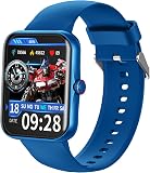 Amazon product image of Transformers Fitness Tracker Smartwatch, Kids Smartwatch IP68, Blue | Smartwatch for Kids 1.83-inch HD, Voice Calls, Sleep...