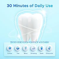 Vista 5 de Luelli Bolígrafo blanqueador de dientes, más de 50 usos, gel blanqueador de dientes profesional de tamaño de viaje, gel blanqueador orgánico extra