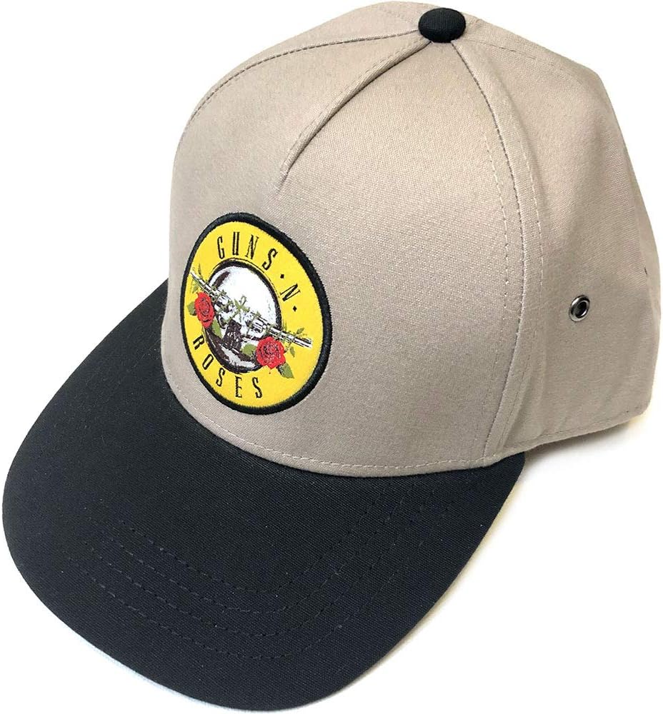 Guns N' Roses Unisex Snapback Cap: Circle Logo - Neutral, Black