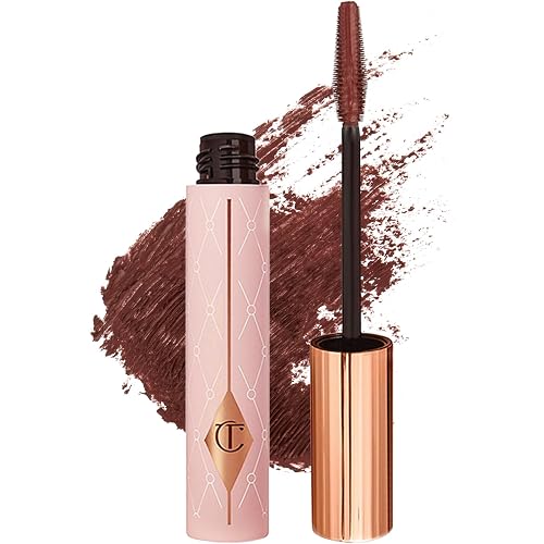 Charlotte Tilbury Pillow Talk Push Up Lashes Mascara - Lengthening Mascara with 24HR Vertical Lift Effect for Instant Volume, Length & Definition - Smudge-Proof Formula