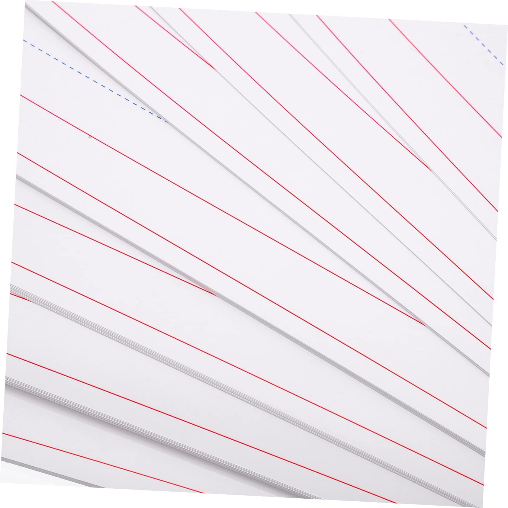 Uonlytech 2 Set Strisce Per Studenti Cartoncini Per Scrittura E Apprendimento Didattica Con Linee Per Controllo Adatte Per Scuole E Uffici 50 Pezzi * 2