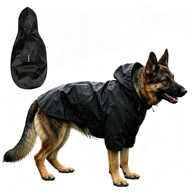 Abrigo de lluvia impermeable para perro grande talla 4XL