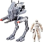 Star Wars ActionVerse AT-RT & Résistant impérial AT-RT Conducteur, figure d'action & Véhicule, Star Wars: Les Mandaloriens & Jouets Grogu pour les garçons & Filles Âge 4+