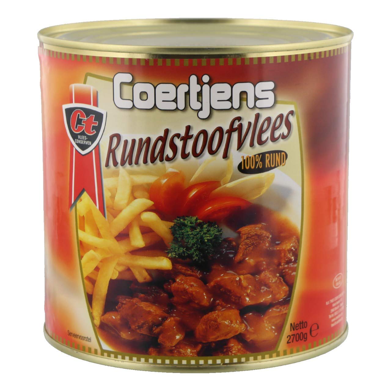 Coertjens Ragoût de bœuf en étain 2,7 kg