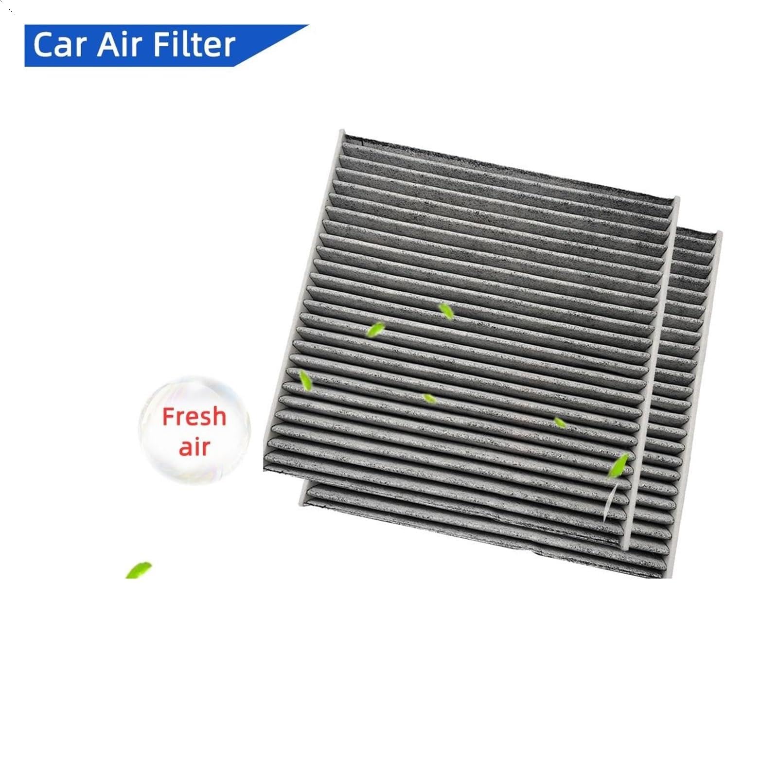 Samochodowy filtr powietrza do Acura TSX 2004-2014, filtr kabinowy z włókna węglowego, CF10134, 80219-SHJ-A01, 80292-SDA-407, 80292-SDA-A01