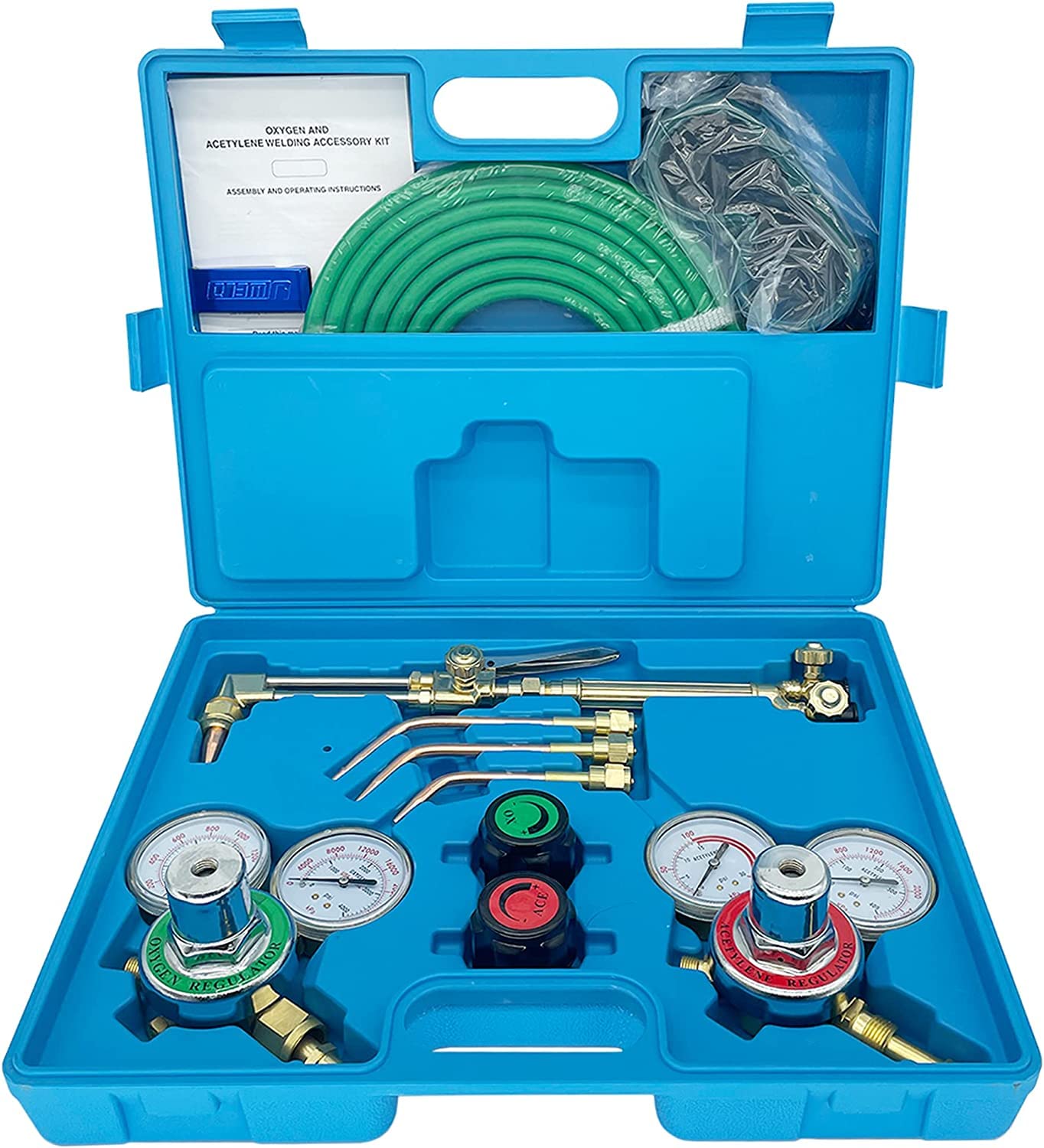 Buy RX WELD Oxygen & Acetylene Cutting Torch and Welding Kit Portable Oxy Brazing Welder Tool