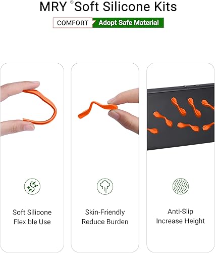 Miniatura 10 de Mryok Juego de almohadillas de repuesto para gafas de sol Oakley Radar EV Path OO9208  Pitch OO9211  Asian Fit OO9275