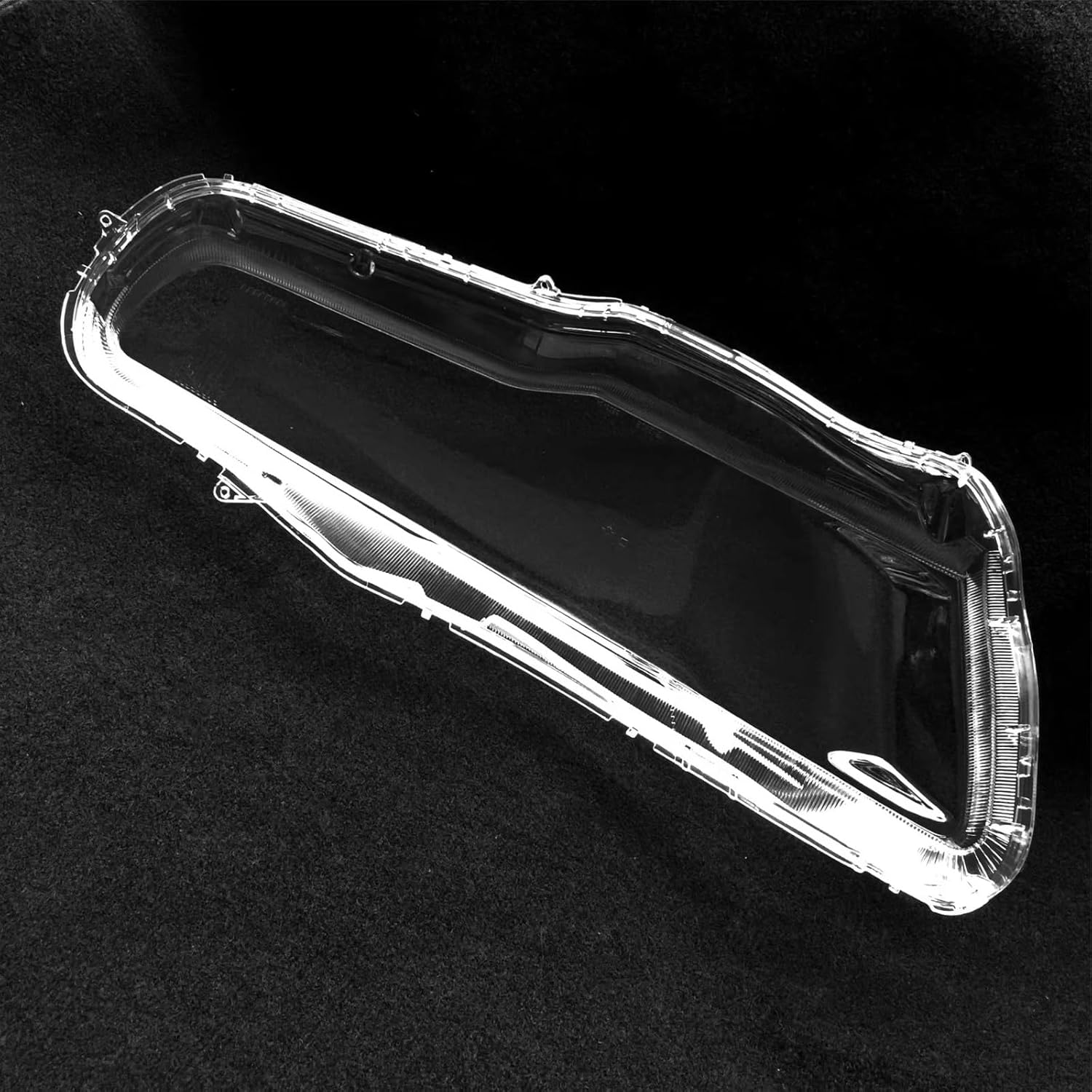 Clear Glass Headlamp Lens Compatible With Mitsubishi For Lancer Ex 2010-2016 Car Clear Headlight Cover Headlamps Transparent Lampshade Shell Accessories(Left)
