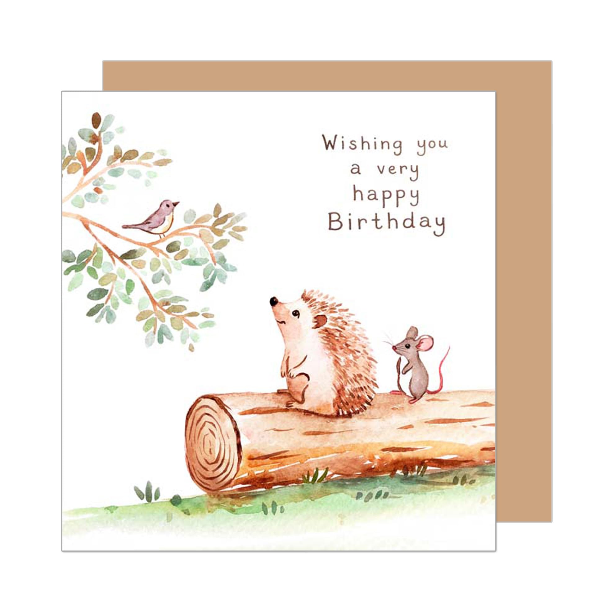 Biglietto Compleanno Quadrato Edition Seidel - 14.5x14.5cm Con Busta