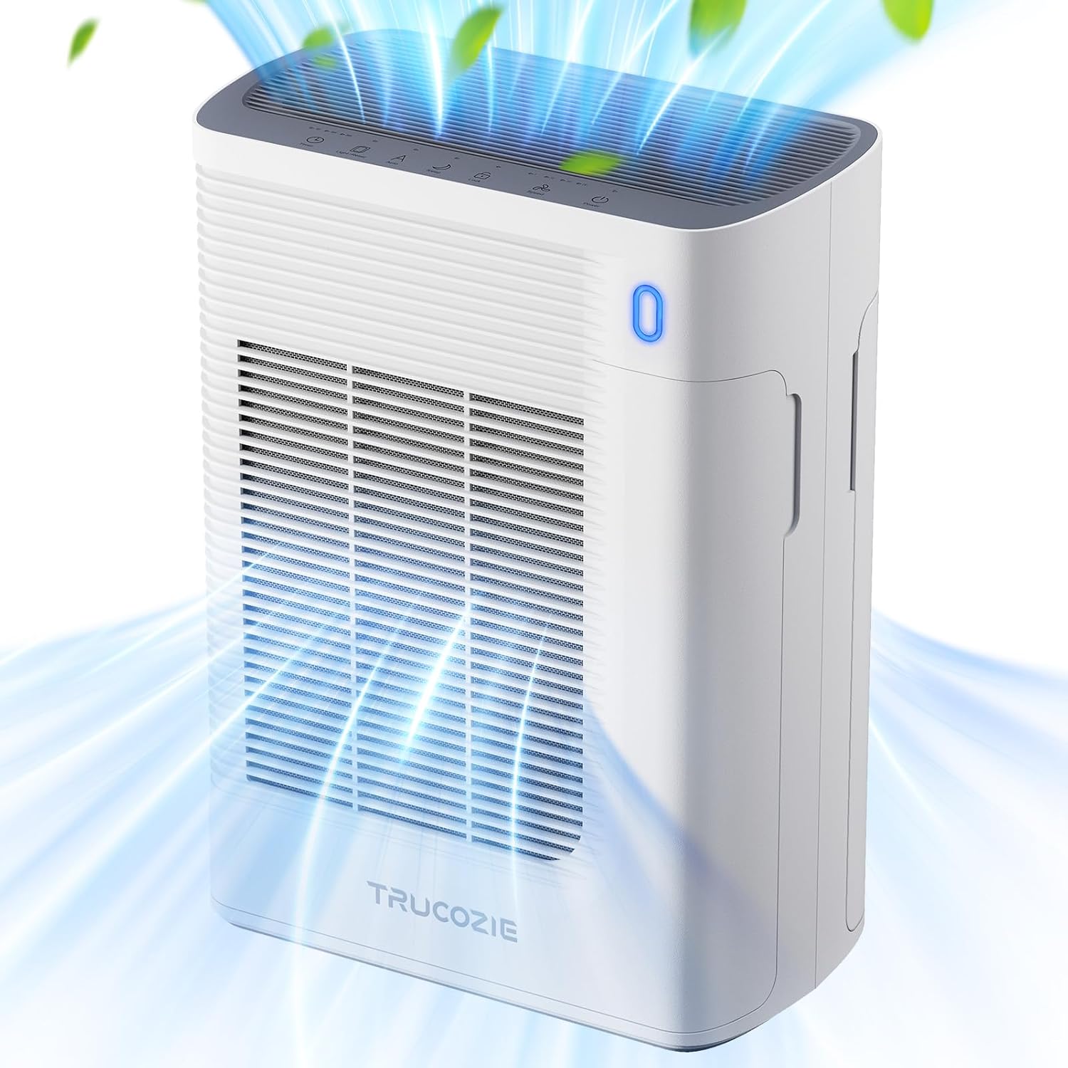 Trucozie T356 Air Purifier for Home Large Room Bedroom Up to 1937 Ft in 1 Hr With Double-sided