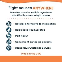 Vista 3 de Hecho en Estados Unidos. Mezcla de bebida efervescente que asienta el estómago ideal para el embarazo, especialmente el primer trimestre