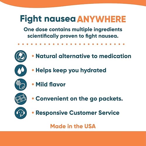 Miniatura 3 de Hecho en Estados Unidos. Mezcla de bebida efervescente que asienta el estómago ideal para el embarazo, especialmente el primer trimestre (vitamina