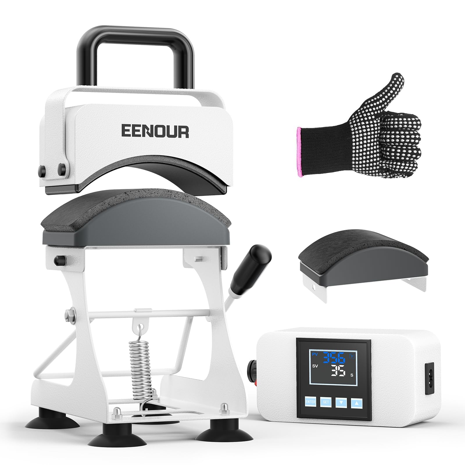 Photo 1 of EENOUR Hat Heat Press Machine