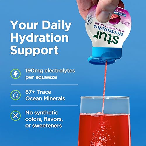 Vista 96 de Stur Potenciador líquido de agua, cereza negra, endulzado naturalmente, alto en vitamina C y antioxidantes, sin azúcar, cero calorías, keto, vegano