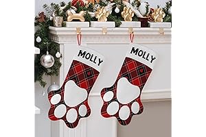 Cozy Personalized Dog Stocking: A Festive Touch to Your Canine's Christmas