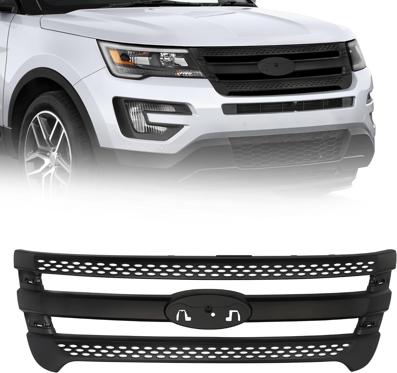 Grille Fit For 2011-2015 Explorer Grill 2011 2012 2013 2014 2015 11 12 13 14 15 Explorer Grill