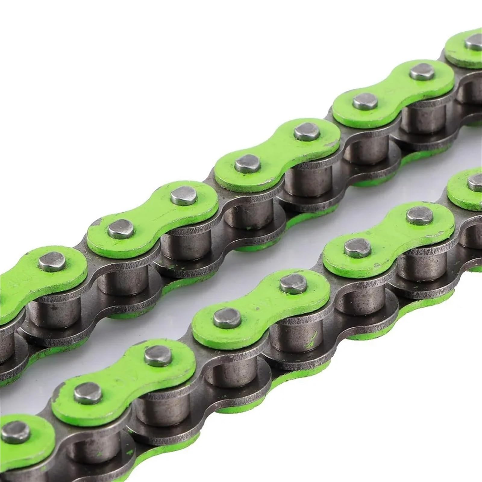 Catena di trasmissione per moto verde 428 108 maglie, parti adatte per Honda, Kawasaki, Yam&aha, 125cc~250cc SSR, ATV e Dirt Catena di trasmissione