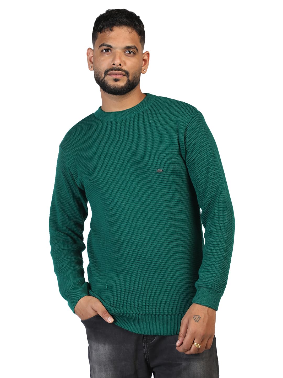 porshe Round Neck Winter Pullover Sweater for Men Soft Fabric Regular Fit Stylish & Cozy Si_203-picture-36