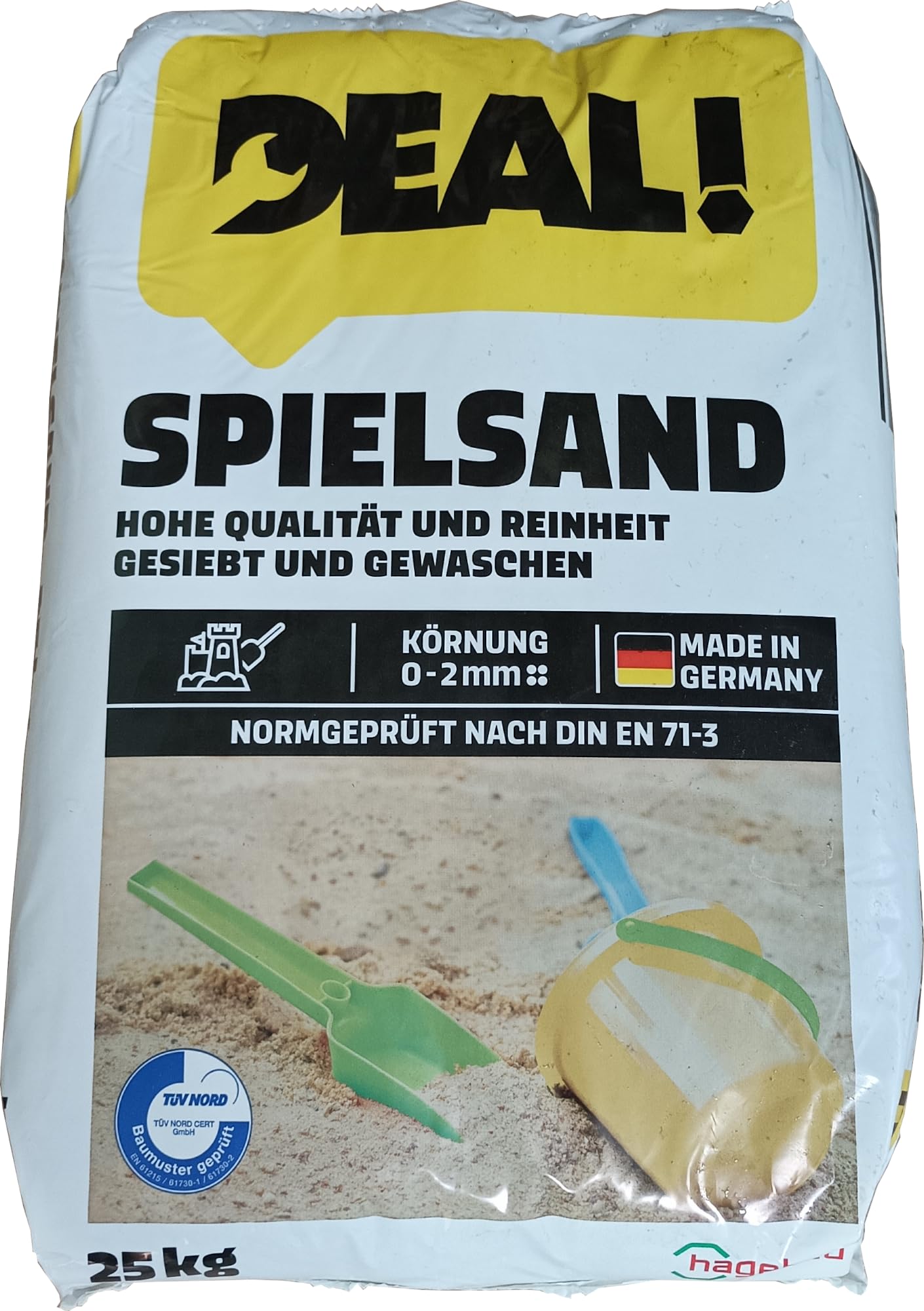 spielkastensand (Spielsand) 25 kg Sack