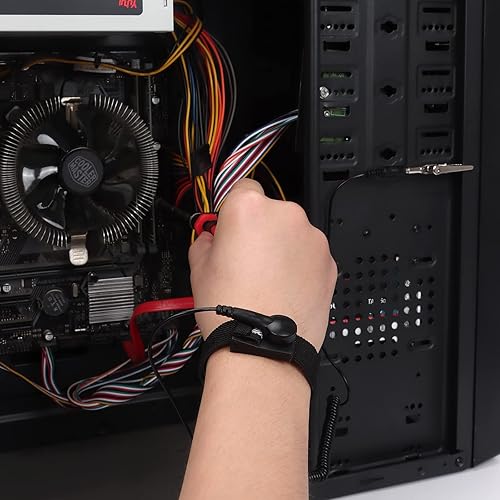 Miniatura 5 de STREBITO Juego de destornilladores de precisión de 142 piezas + correa de muñeca antiestática, kit de herramientas de reparación electrónica para