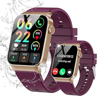 STECEi Smartwatch for Men and Women Answer/Make Calls, 1.85 Inches Smartwatch with 113 Sports IP68 Waterproof Sports Watch…