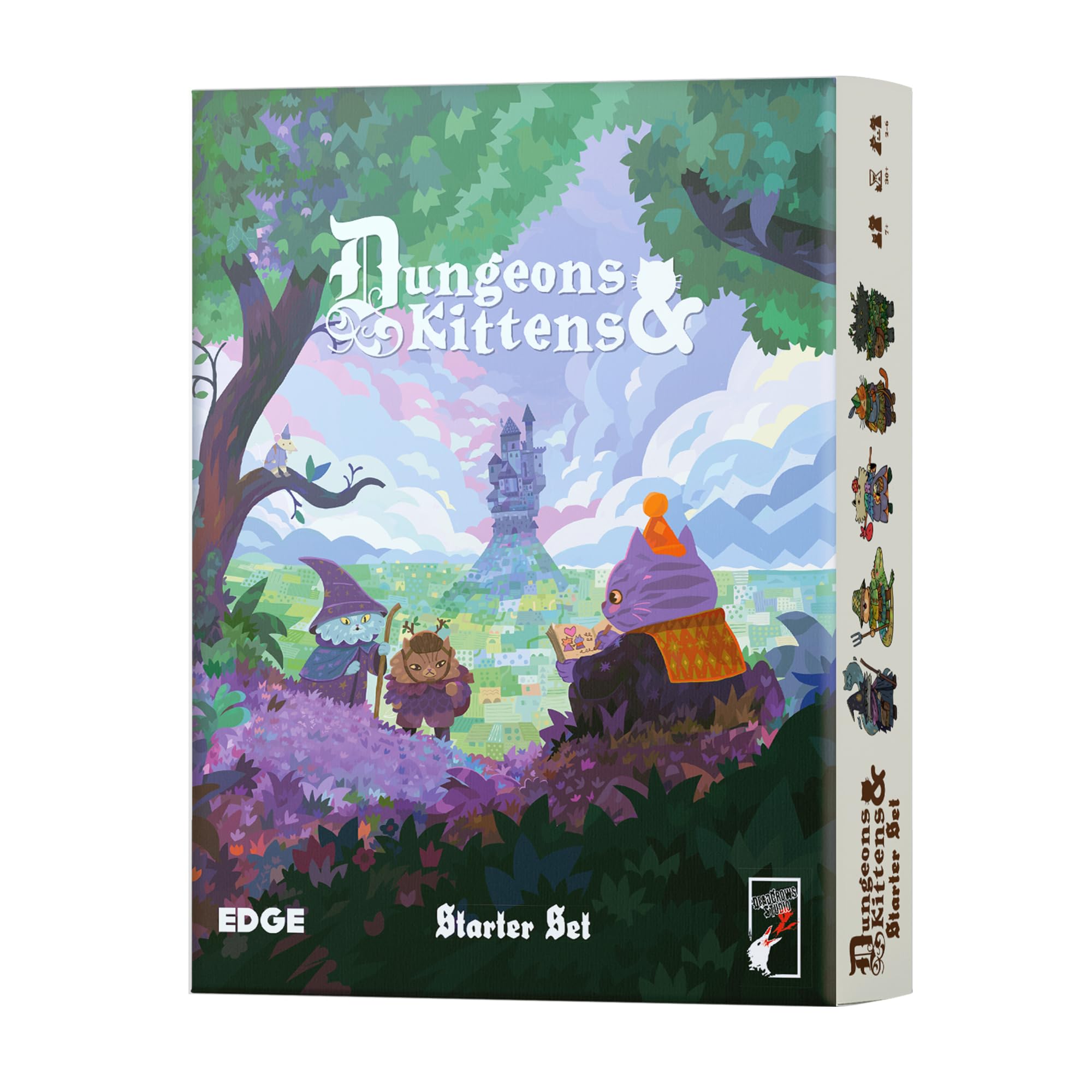 Asmodee Dungeons and Kittens Roleplaying Game Starter Set - Animal