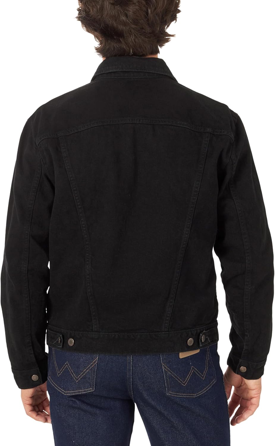 Wrangler mens Cowboy Cut Western Unlined Denim Jacket - Image 2