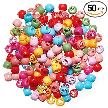 BHARATGAURAV 50 PCS Lot Mini Hair Claw Clips For Women Girls Candy Color Plastic Hairpins Hair Braids Maker Beads Hair Accessories