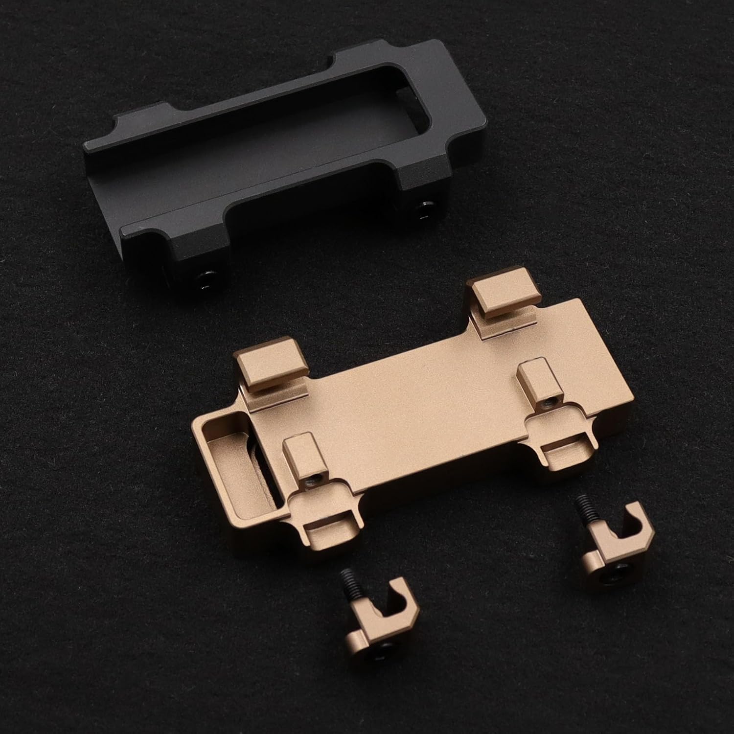 Pressure Switch Mount for O Light Odin & Odin mini Series Weapon Light Tape Switch Installation, Pressure Switch Holder with Cable Management System, Aluminum (Odin & Odin mini Series-Tan)
