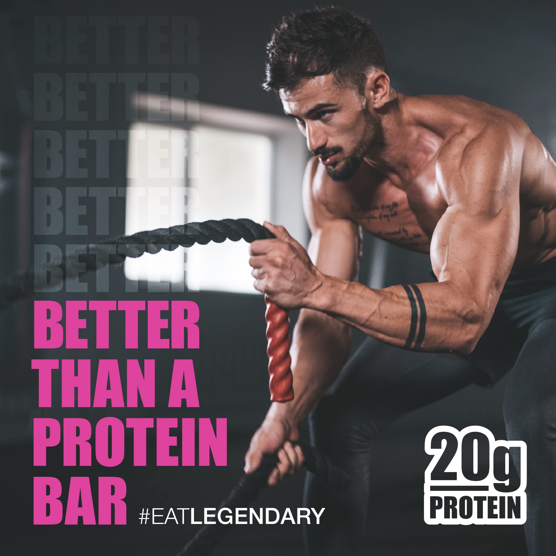 Legendary Foods 20 gr Protein Bar Alternative Tasty Pastry Low Carb