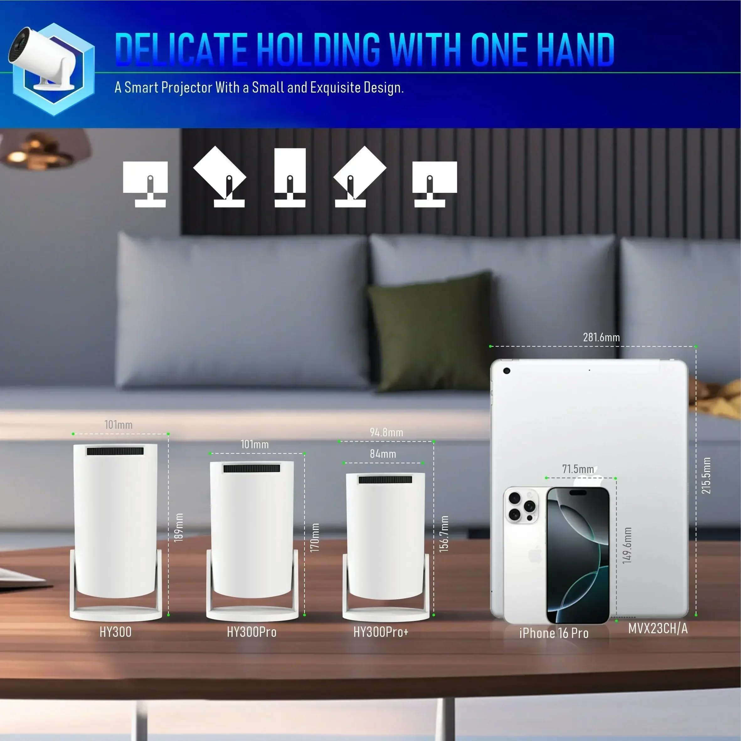 Portable Projector（ホワイト） D3E2BD12-26F6-43D4-