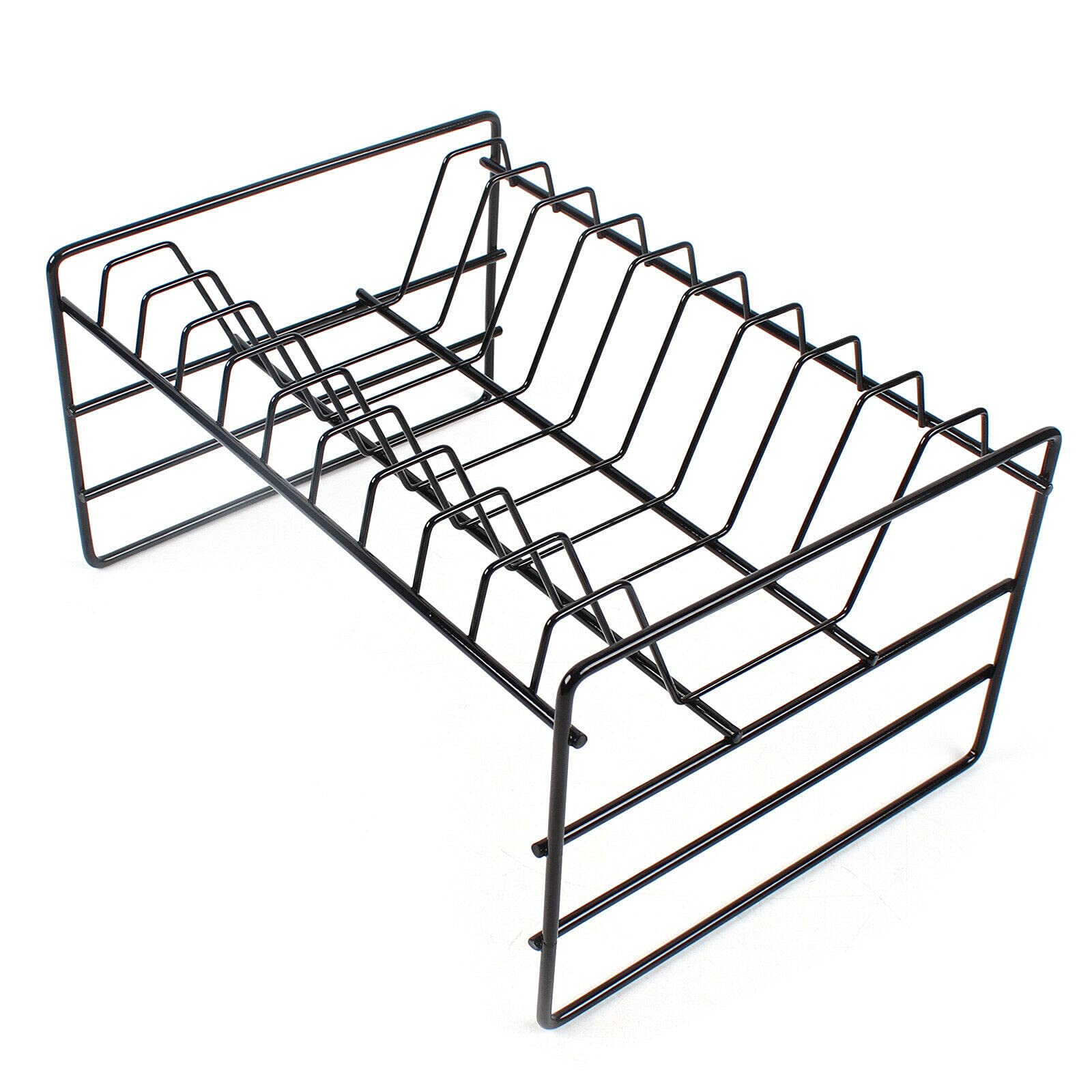Escurridor de 2 niveles, escurridor, capa para secar platos, escurridor, soporte para cubiertos, protección contra la corrosión, estante de hierro