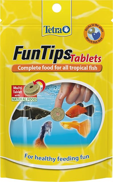 Tetra FunTips Fish Food 75 Tablets