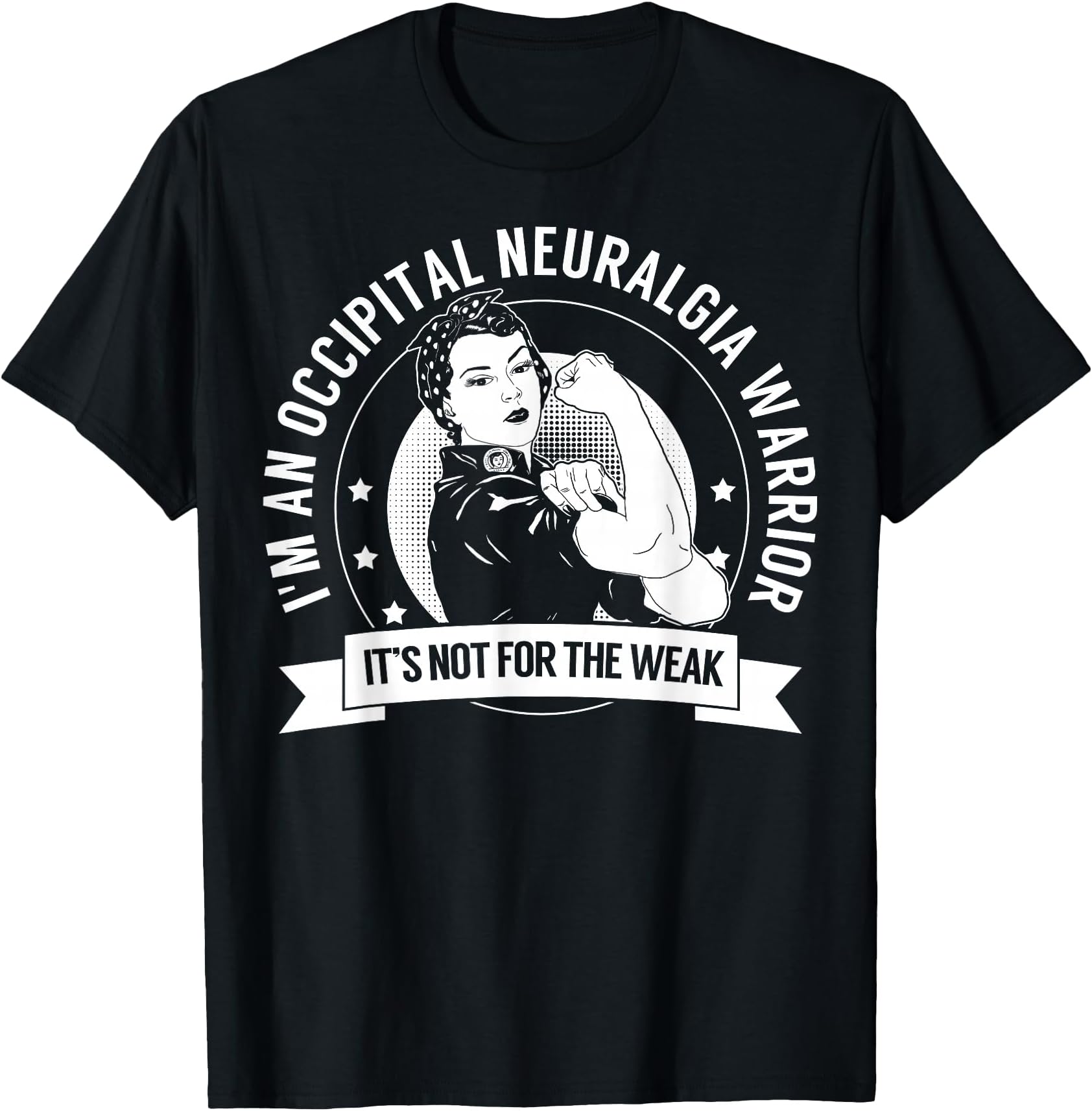 Occipital Neuralgia Warrior NFTW T-Shirt T-Shirt